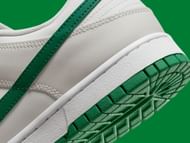 Nike Dunk Low “Summit White/Malachite” sole (Image via Sneaker News)